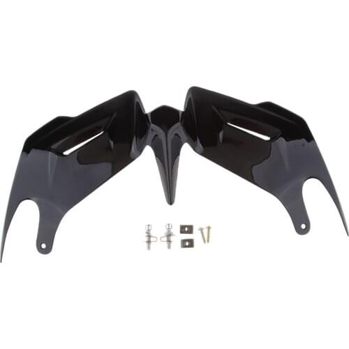 Motorcycle Front Upper Fairing Aerodynamic Winglet Front Fairing Spoiler Windshield For Yamaha YZF R3 R25