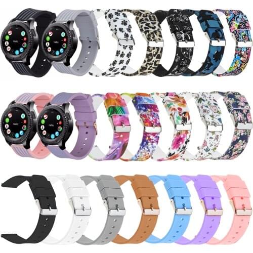 18mm 20mm 22mm Watch Strap for Huawei GT2/Garmin Vivoactive 3/Amazfit Pace/Samsung Galaxy Watch 3 45mm/Active 2 Bracelet