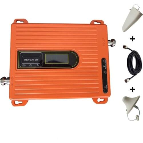 Hot New Mobile Signal Booster Tri Band Gsm Dcs 3g 900/1800/2100mhz Signal Repeater fixed wireless terminal wifi