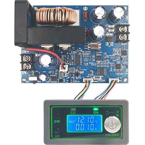 WZ5020L 20A 1000W DC DC Buck Converter CC CV Step-Down Power Module Adjustable Voltage Regulated Power Supply