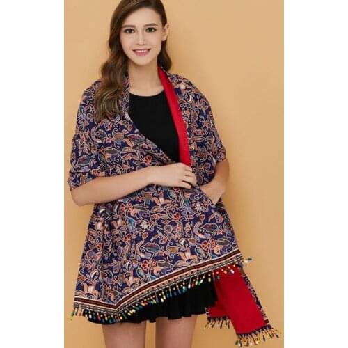 Nyonyah Scarves Malaysia ethnic scarf Indonesia 142*70cm Muffler
