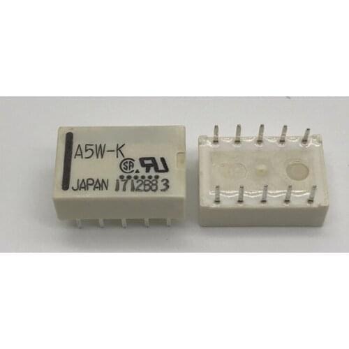 20pcs/lot New import Relay A5W-K A5W K A5W-K 5V dip10