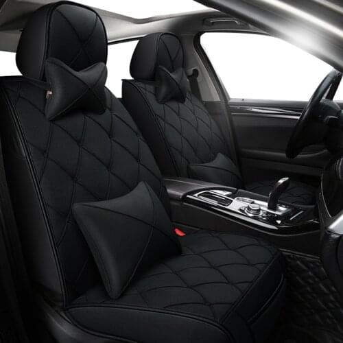 FeKoFeKo Universal Flax Car Seat covers Set for chevrolet lacetti nissan navara d40 audi a3 8p ford mondeo mk3 camry 50 auto
