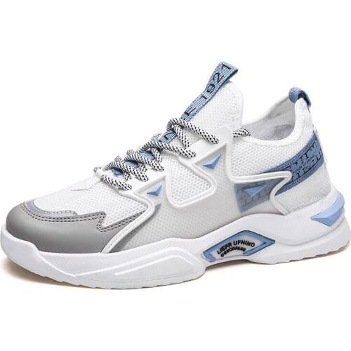 2021 Early Autumn Men Shoes Mesh Breathable Mens Casual Shoes Comfortable Fashion Lightweight Moccasins Men Sneakers Size 39-44