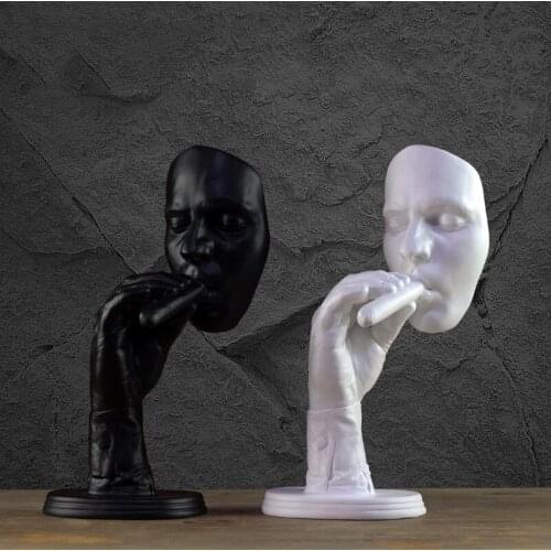 NORDIC RESIN MEDITATOR ABSTRACT SCULPTURE CRAFTS ORNAMENTS OFFICE HOTEL FIGURINES DECORATION LIVINGROOM HOME FURNISHING ARTWORK
