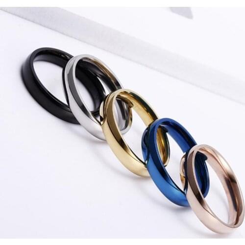 Couple Pair Ring Titanium Steel Couple Ring Creative Letter Jewelry Free Shipping Five Color Light Creative Exquisite