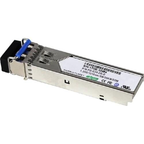 PD-G39-40I-D Industrial SFP 1.25Gbps 40K m LC DDM