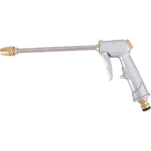 High Pressure Water Spray Gun Brass Nozzle Garden Hose Pipe Lawn Car Wash Agriculture Tools Sprinkle Supply
