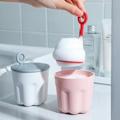 Portable Foam Maker Facial Cleanser Foam Cup Body Shampoo Bubble Maker Face Body Clean Tools Foamer Maker Cups Bathroom Supplies