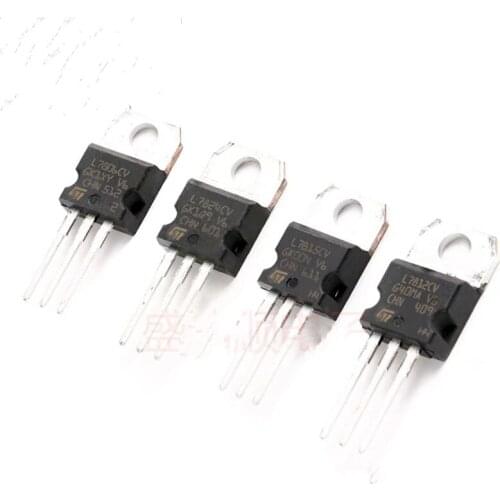 5Pcs/ lot L7805CV L7806 L7809 L7808 L7812 L7815 TO-220 three-terminal regulator tube