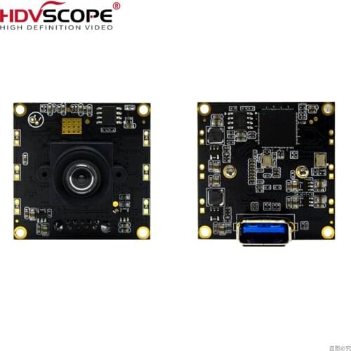 USB3.0 Starlight 38x38mm HDR low illumination 0.0001Lux High frame rate 2MP IMX290 industrial 1920*1080 60fps USB camera module