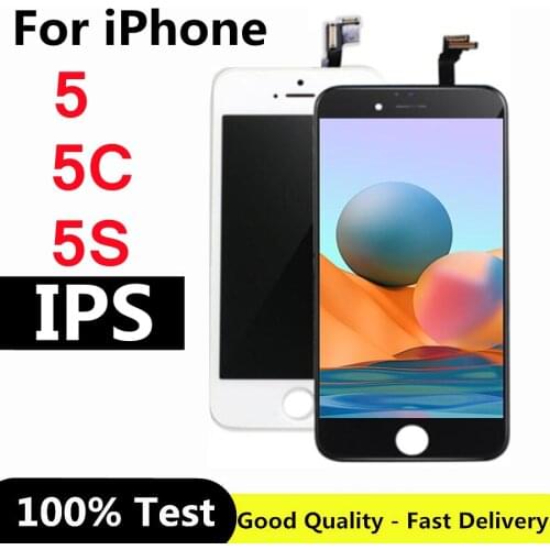 Top Quality Screen For iPhone 5 5S 5C 5SE Display Front Panel Digitizer Assembly Replacement LCD Touch Sensor Screen Replace
