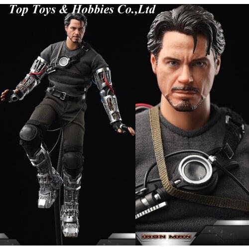 1/6 M-STUDIOS MS008 Tony Stark Debug scenario Action figure 12inches doll figure