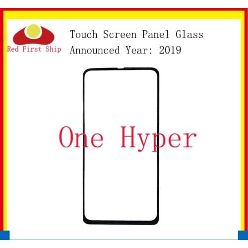 10Pcs/Lot LCD Front Touch Screen Glass Outer Lens For Motorola Moto One Hyper XT2027 XT2027-1 Touch Glass Wich OCA Hollow Glue