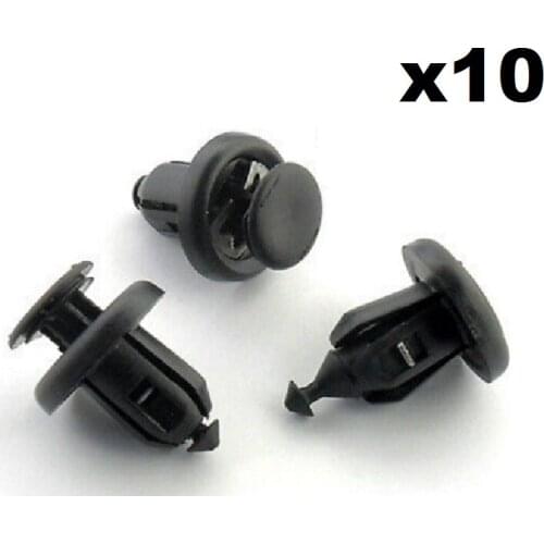 10x For Honda Bumper, Engine Undertray & Wheel Arch Lining, Splashguard Trim Clips