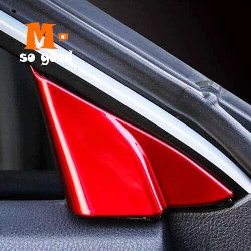 2018 2019 Accessories Car Interior A-pillar Door Window Frame Cover ABS Plastic Chrome for Toyota Camry Trim Interior Mouldings