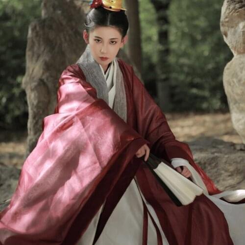 2021 chinese traditional hanfu coat elegant dance costumes ancient Ming dynasty hanfu cloak photography clothing cape