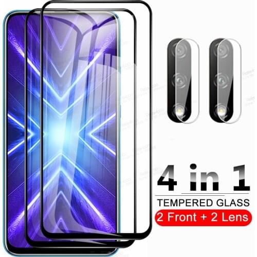 4 in 1 Camera Protective Glass For Huawei Honor 9X 9 Lite Honor9 X Light On Honer Honar 8A 9A 8C 9C 8S 9S 8X 8 X S A Cover Film