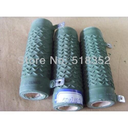 50W 10 Ohm Electric Resistance/ Resistor OD29mmx L91mm for Wire EDM Machines Electrical Parts