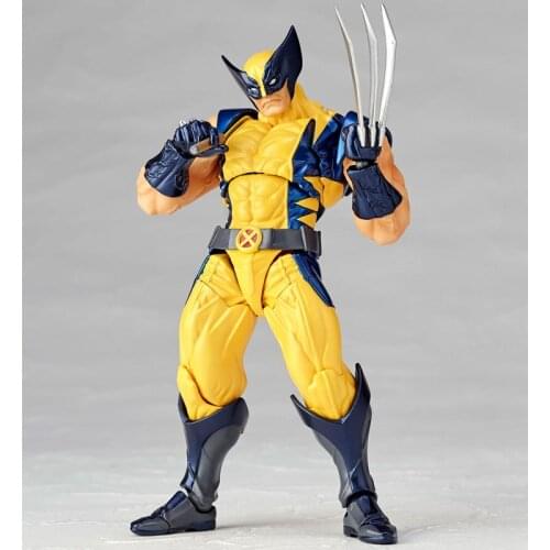 Disney Marvel X-Men 16cm Origins Wolverine Logan Action Figure PVC Posture Model Anime Decoration Collection Figurine Toys model