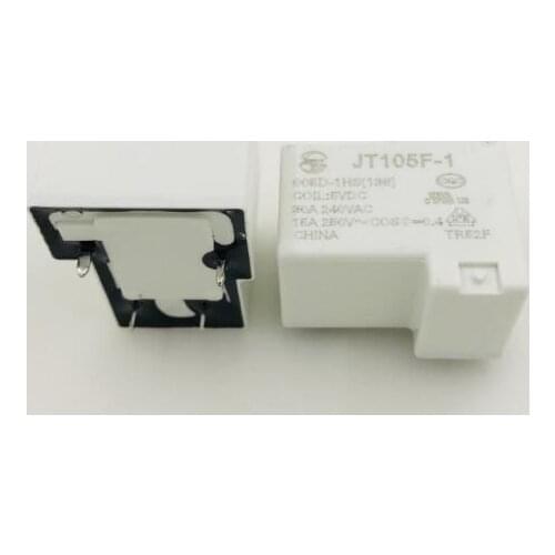 HOT NEW 5V relay JT105F-1-005D-1HS 5VDC JT105F-1-005D-1HS-5VDC JT105F1005D1HS 5VDC DC5V 5V 30A 240VAC 4PIN