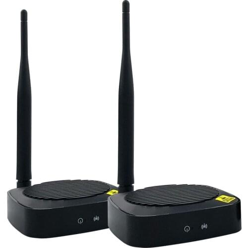 HDMI Wireless Transmitter and Receiver 50M Balun Kit 1080P WIFI HDMI Extender Plug &Play for Computer/TV/Projector Audio