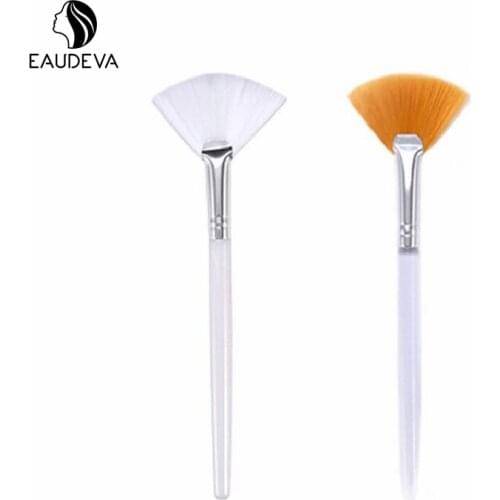 Makeup Brushes Fan-shaped Foundation Loose Powder Concealer Blending Blush Plastic Handle Brush Cosmetic Beauty Makeup Tool