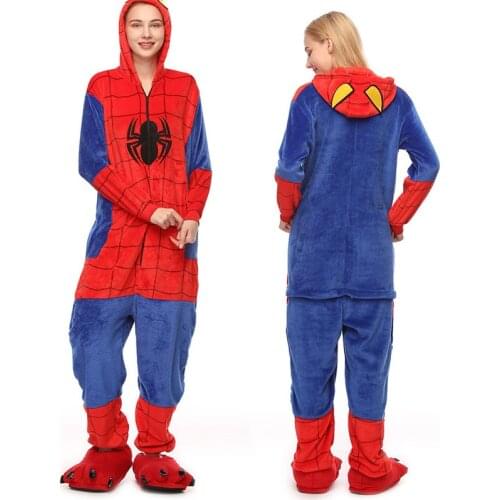 Halloween Costume Anime Cosplay Kigurumi unicorn Onesies Jumpsuit warm Hooded Pajamas For Women Kids Men