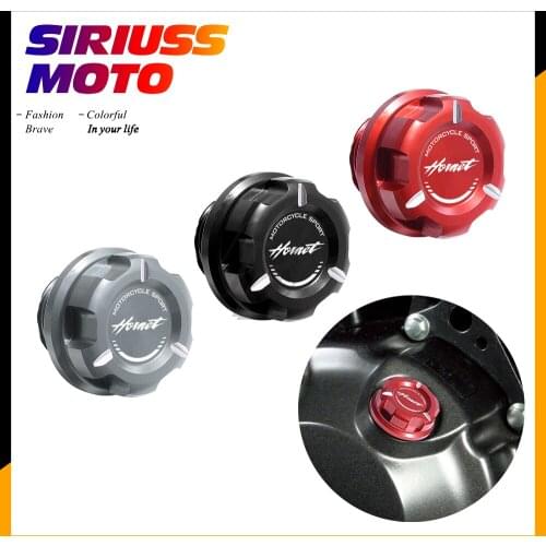 Motorcycle Engine Oil Cap Bolt Screw Filler Cover Case for Honda CB600F CB900F CB1000F Hornet All Year
