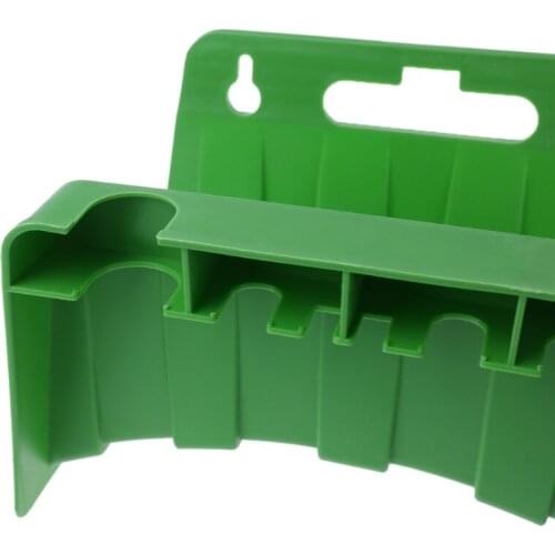 Wall Mounted Garden Hose Pipe Hanger Holder Storage Bracket Shed Fence Cable P15D