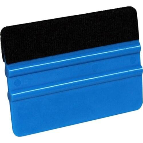 Plastic Car Squeegee Decal Wrap Applicator Soft Felt Edge Scraper Paster Tool Soft Felt Edge Decal Wrap Applicator Paster Tool