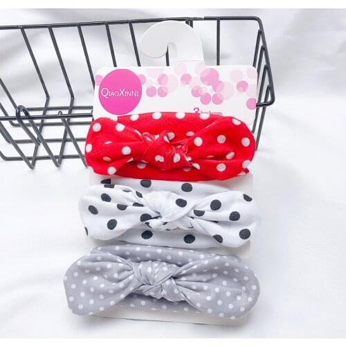 3pcs/Lot Newborn Baby Girl Headband Bow Gift Set Lovely Baby Headbands Cute Bow Flower Toddler Kids Girl Hair Band Set