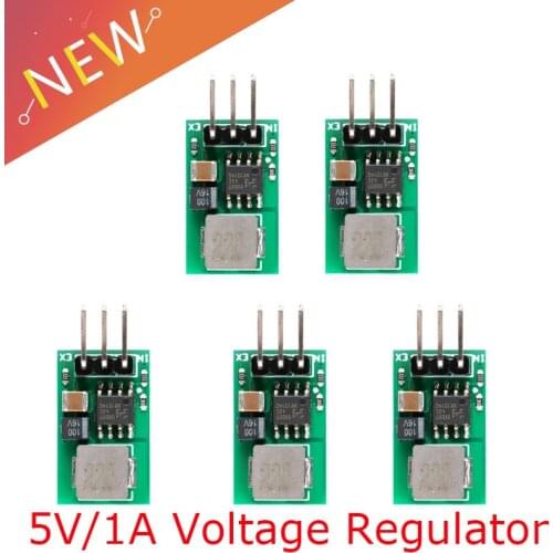 5V/1A Voltage Regulator Replace TO-220 Lm7805 7805 5V Positive Voltage Regulators Input 5.5-32v To 5v1a Buck Module