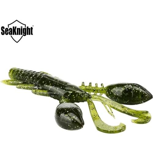 SeaKnight Soft Lure SL019 10g 10cm 4inch 6PCS Soft Fishing Lure Shrimp Artificial Bait Lifelike Wobbler Shrimp Carp Fishing