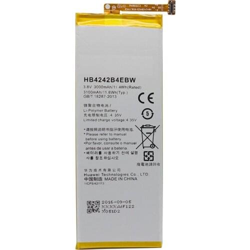 Replacement Phone Battery HB4242B4EBW For Huawei honor 6 H60-L01 H60-L02 H60-L11 H60-L04 honor 4X 3000mAh