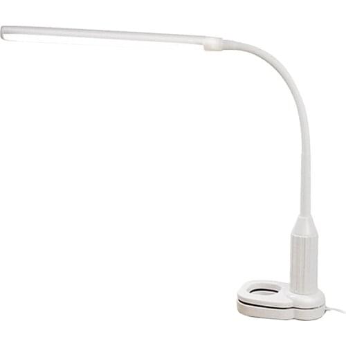 LED Lamp Clip On Book Reading Light Touch Control for Desk Bed Durable