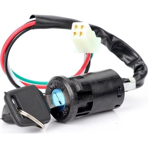 Off-road Motorcycle Modified Universal ATV Start Switch Accessories For Yamaha For Suzuki Scooter Electric Door Lock Key Switch