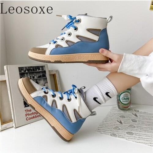 Women Casual Shoes hot sale Spring Women Sneakers Fashion loving heart decorate Breathable PU Women Shoes Flats Platform Shoes