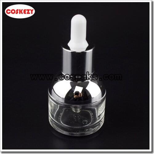 100pcs 30ml dropper bottle drop volume , glass dropper bottles 30ml , 1 ounce clear decorative dropper bottle for essential oils