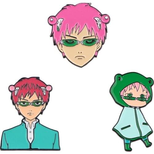 20pcs/lot G1919 Anime Funny Brooch Enamel Badge Character Metal Badges Icon on The Backpack Pin Brooch Badges for Clothing