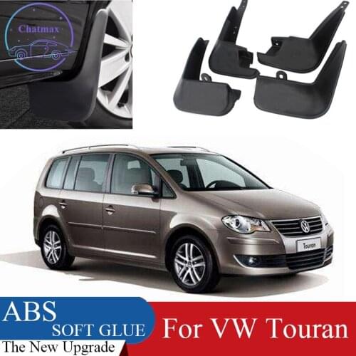 4pcs ABS Front & Rear Fender Protector For Volkswagen VW Touran/L 2010-2020 Car Mud Flaps Splash Guard Mudguard Mudflaps