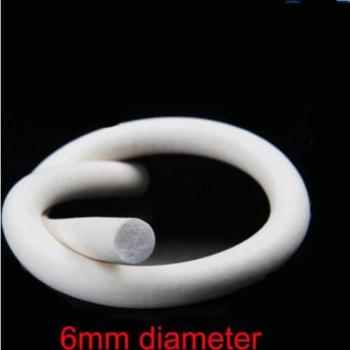 6mm diameter silicone rubber foam sealing strip