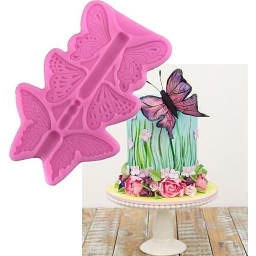 Butterfly Shape Cake Silicone Mold Liquid Silicone Baking Tool D069