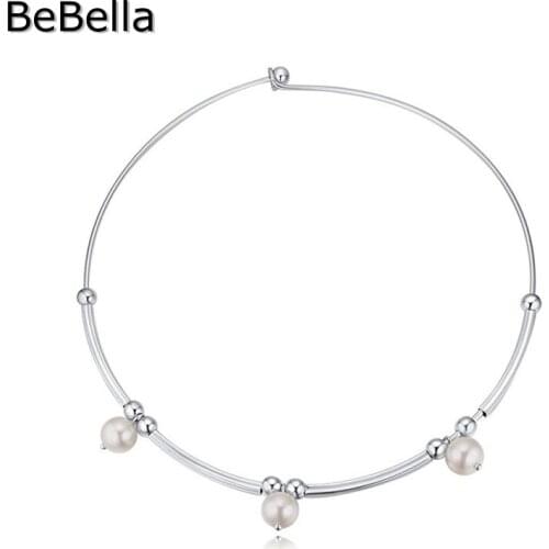 Женские ожерелья из жемчуга BeBella China At AliExpress