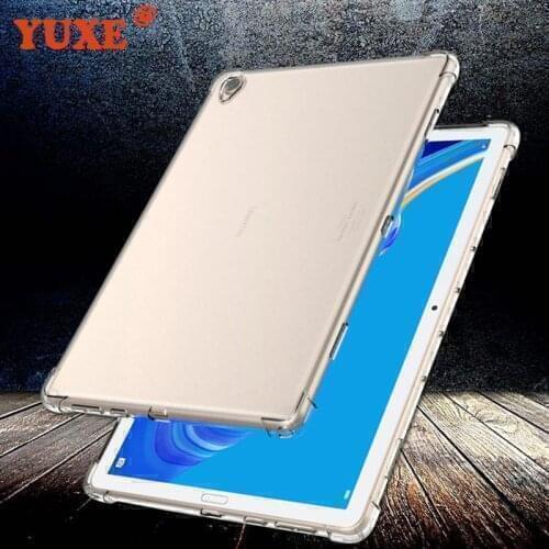 Cover For Huawei Honor Pad V6 10.4" KRJ-W09 KRJ-AL00 10.4 inch Tablet Case TPU Silicon Transparent Slim Airbag Cover Anti-fall