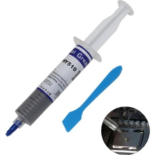 Thermal Compound Paste Kit High Performance Conductive Heatsink Thermal Grease Conductivity 1.93W/m-K 30g Grey For CPU GPU LED