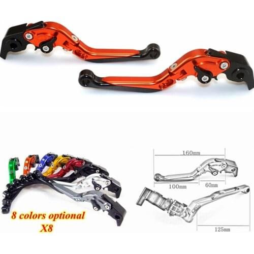For YAMAHA XJ6 DIVERSION 2009-2015 Motorcycle CNC Adjustable Brake Clutch Lever Adjustable folding 90 degrees