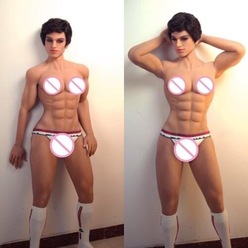 160cm Real Silicone Male Sex Doll for Women Gay Real Big Penis with Metal Skeleton Lifelike Love Doll Realistic TPE Robot Dolls