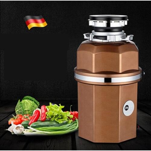 220V Household Kitchen Food Waste Disposer Sink Pipe Wet Waste Kitchen Waste Shredder 750W Kitchen Appliance Garbage Disposal