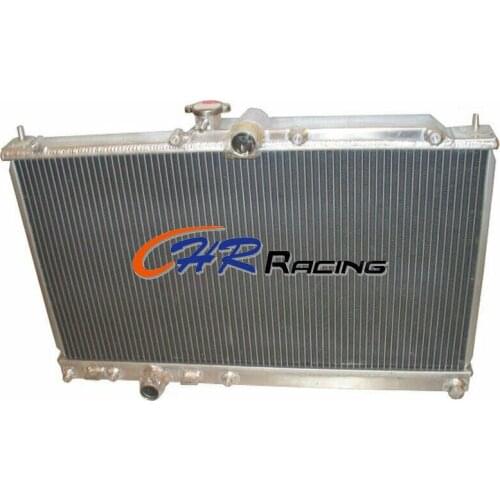 50mm Aluminum radiator for Mitsubishi Lancer EVO7 EVO8 EVO9 EVO 7 8 9 YEAR 01-07